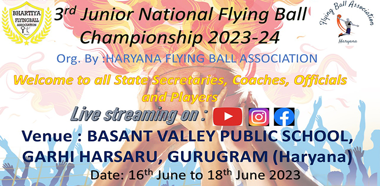 3rd Junior National Flying Ball Championship